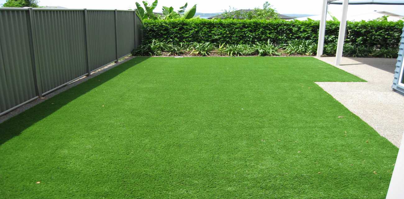 Comfort Turf is always a favourite when kids are going to using the area for playing sports and mucking about.
