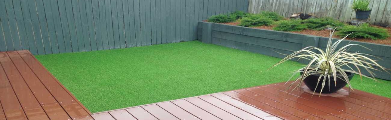 Artificial lawn after
