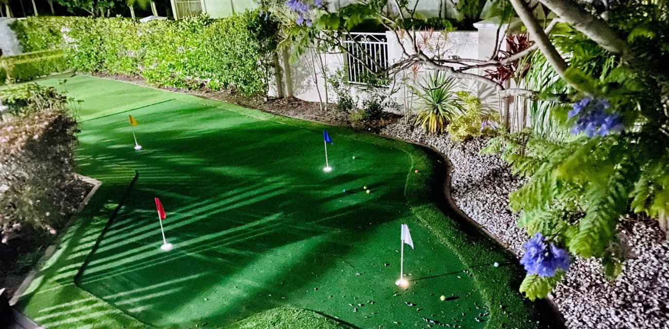 mini golf putting green turf